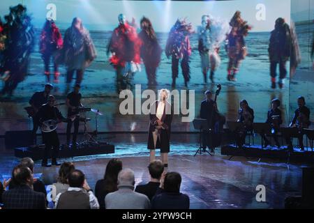 Mailand, Italien. Dezember 2024. Jovanotti bei &#x2018;Che tempo che fa' tv Show, Mailand, 01. Dezember 2024 (Foto: Gian Mattia D'Alberto /LaPresse) Credit: LaPresse/Alamy Live News Stockfoto