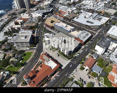 Aus der Vogelperspektive von La Jolla, San Diego, Kalifornien. Reiseziel in den USA Stockfoto