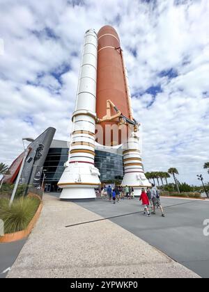 Kennedy Space Center Visitor Complex in Cape Canaveral, Florida, USA. 21st. Januar 2022 Stockfoto