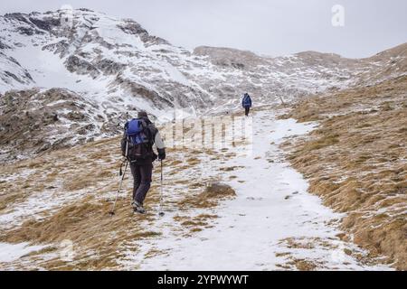 Puerto Viejo de Bielsa, Huesca, Aragon, cordillera de los Pirineos, Spanien, Europa Stockfoto