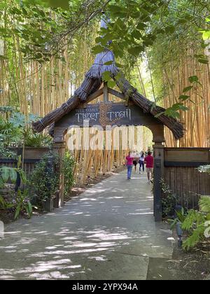 San Diego Safari Park Zoo in San Diego, eine der größten Touristenattraktionen im San Diego County. Kalifornien, USA, 28. November 2020, Nordamerika Stockfoto