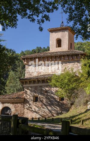 Suso Kloster, San Millan de la Cogolla, La Rioja, Spanien, Europa Stockfoto