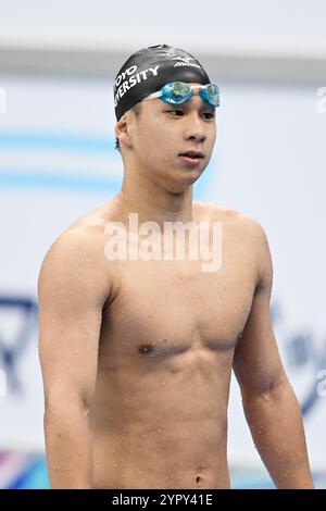 Tokyo Aquatics Centre, Tokio, Japan. November 2024 30. Hidekazu Takehara, 30. NOVEMBER 2024 - Schwimmen : Japan Open 2024 Männer 200 m Rückschlag Finale im Tokyo Aquatics Centre, Tokio, Japan. Kredit: MATSUO. K/AFLO SPORT/Alamy Live News Stockfoto