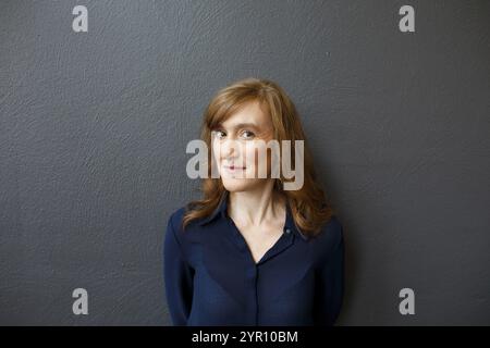 Porträt von Nora Bossong 17/10/2024 ©Basso Cannarsa/opale.Photo Stockfoto