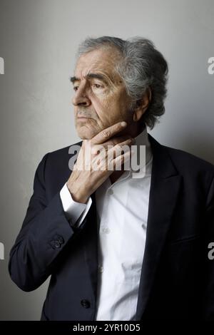 Porträt von Bernard-Henri (Bernard Henri) Levy (BHL) 09/2024 ©Basso Cannarsa/opale.Photo Stockfoto