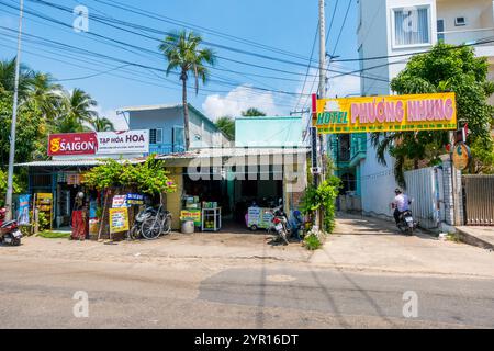 Mui ne, Vietnam - 7. Oktober 2024 - Straßen im Ferienort Mui ne Stockfoto