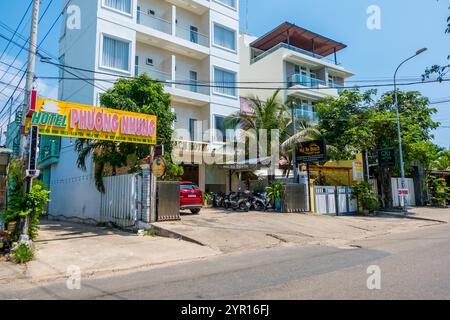 Mui ne, Vietnam - 7. Oktober 2024 - Straßen im Ferienort Mui ne Stockfoto