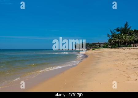 Tropische Strände in der Stadt Mui ne, Vietnam Stockfoto