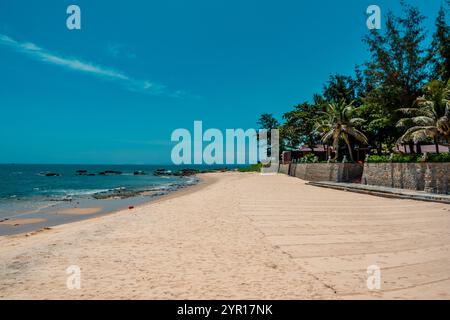 Tropische Strände in der Stadt Mui ne, Vietnam Stockfoto