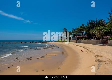 Tropische Strände in der Stadt Mui ne, Vietnam Stockfoto