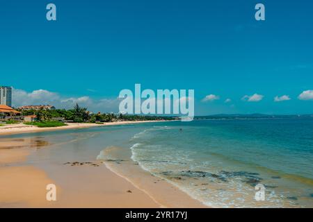 Tropische Strände in der Stadt Mui ne, Vietnam Stockfoto