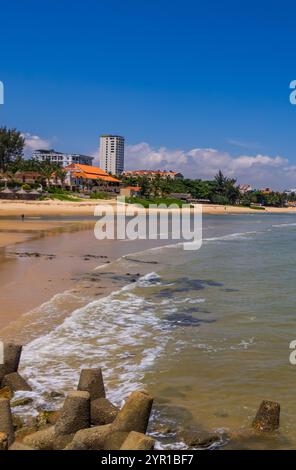 Tropische Strände in der Stadt Mui ne, Vietnam Stockfoto