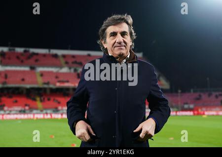 Monza, Italien. November 2023. Foto Spada/LaPresse 11 Novembre 2023 - Monza, Italia - Sport, calcio - Monza vs Turin - Campionato italiano di calcio Serie A TIM 2023/2024 - Stadio U-Power Nella Foto: il Presidente Urbano Kairo 11 November, 2023 Mailand, Italien - Sport, calcio - Monza vs Turin - Serie A Fußballmeisterschaft 2023/2024 - U-Power Stadion. Im Bild: Urbano Cairo Credit: LaPresse/Alamy Live News Stockfoto