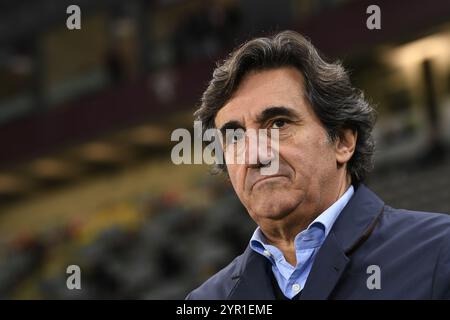 Torino, Italien. November 2023. Foto Fabio Ferrari/LaPresse 02 Novembre 2023 Turin, Italia Sport calcio - ESCLUSIVA TORINO FC - Turin vs Frosinone - Coppa Italia FRECCIAROSSA 2023/2024 - Stadio Olimpico Grande Turin - Nella Foto: Urbano Kairo 02. November 2023 Turin, Italien Sportfußball - EXKLUSIVER TORINO FC. - Turin gegen Frosinone - FRECCIAROSSA Italian Cup 2023/2024 - Olimpico Grande Torino Stadion - auf dem Foto: Urbano Cairo Credit: LaPresse/Alamy Live News Stockfoto