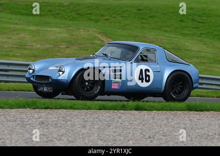 Mike Whitaker, TVR Griffith, Masters Gentlemen Drivers, ein neunzig-minütiges Rennen mit der Option eines zweiten Fahrers, für Touring-Fahrzeuge vor 1966, aufgeteilt in Stockfoto