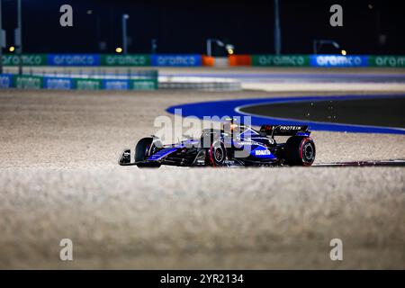 Doha, Katar. November 2024 30. #43 Franco Colapinto (ARG, Williams Racing), F1 Grand Prix von Katar auf dem Lusail International Circuit am 30. November 2024 in Doha, Katar. (Foto von HOCH ZWEI) Credit: dpa/Alamy Live News Stockfoto