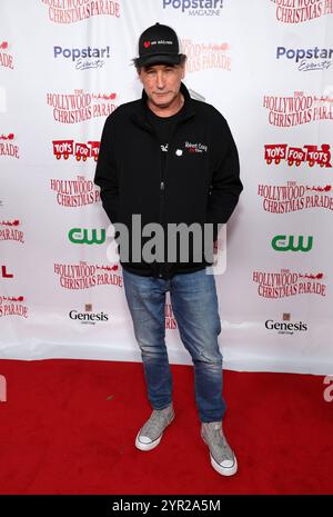 Hollywood, ca. 1. Dezember 2024. William Baldwin beim 92. Jahrestag der Hollywood Christmas Parade am 1. Dezember 2024 als Unterstützung für Marine Toys for Tots auf dem Hollywood Blvd in Hollywood, Kalifornien. Quelle: Faye Sadou/Media Punch/Alamy Live News Stockfoto