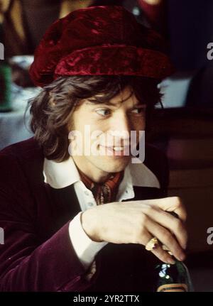 Mick Jagger. 13. September 1970, Hamburg, Deutschland - (Foto Gijsbert Hanekroot) Stockfoto