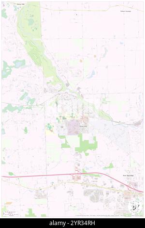 Village of Dexter, Washtenaw County, USA, USA, Michigan, n 42 19' 56'', S 83 52' 48'', Karte, Cartascapes Map, veröffentlicht 2024. Erkunden Sie Cartascapes, eine Karte, die die vielfältigen Landschaften, Kulturen und Ökosysteme der Erde enthüllt. Reisen Sie durch Zeit und Raum und entdecken Sie die Verflechtungen der Vergangenheit, Gegenwart und Zukunft unseres Planeten. Stockfoto