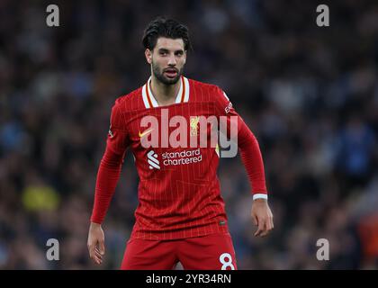 Liverpool, Großbritannien. Dezember 2024. Dominik Szoboszlai aus Liverpool während des Premier League-Spiels in Anfield, Liverpool. Der Bildnachweis sollte lauten: Simon Bellis/Sportimage Credit: Sportimage Ltd/Alamy Live News Stockfoto