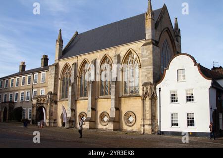 The Crypt Gallery, Norwich School, Cathedral Close, Norwich, England Stockfoto