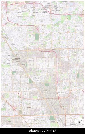 Stadt Clawson, Oakland County, USA, USA, Michigan, n 42 32' 12'', S 83 9' 1'', Karte, Cartascapes Map, veröffentlicht 2024. Erkunden Sie Cartascapes, eine Karte, die die vielfältigen Landschaften, Kulturen und Ökosysteme der Erde enthüllt. Reisen Sie durch Zeit und Raum und entdecken Sie die Verflechtungen der Vergangenheit, Gegenwart und Zukunft unseres Planeten. Stockfoto