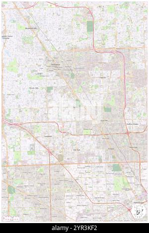 Stadt Berkley, Oakland County, USA, USA, Michigan, n 42 29' 54''', S 83 11' 7'', Karte, Cartascapes Map 2024 veröffentlicht. Erkunden Sie Cartascapes, eine Karte, die die vielfältigen Landschaften, Kulturen und Ökosysteme der Erde enthüllt. Reisen Sie durch Zeit und Raum und entdecken Sie die Verflechtungen der Vergangenheit, Gegenwart und Zukunft unseres Planeten. Stockfoto