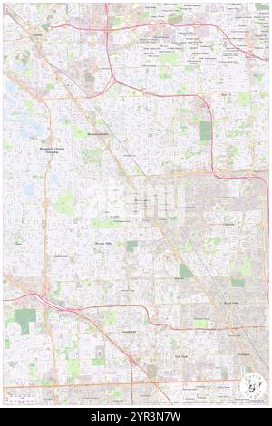 Birmingham, Oakland County, USA, USA, Michigan, n 42 32' 40''', S 83 13' 0'', Karte, Cartascapes Map, veröffentlicht 2024. Erkunden Sie Cartascapes, eine Karte, die die vielfältigen Landschaften, Kulturen und Ökosysteme der Erde enthüllt. Reisen Sie durch Zeit und Raum und entdecken Sie die Verflechtungen der Vergangenheit, Gegenwart und Zukunft unseres Planeten. Stockfoto