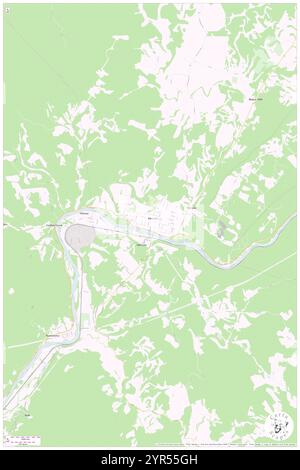 Town of Alderson, Greenbrier County, USA, USA, West Virginia, n 37 43' 39'', S 80 38' 37'', Karte, Cartascapes Map, veröffentlicht 2024. Erkunden Sie Cartascapes, eine Karte, die die vielfältigen Landschaften, Kulturen und Ökosysteme der Erde enthüllt. Reisen Sie durch Zeit und Raum und entdecken Sie die Verflechtungen der Vergangenheit, Gegenwart und Zukunft unseres Planeten. Stockfoto