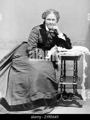 HELEN HUNT JACKSON (1830–1885) US-amerikanische Dichterin und politische Aktivistin. Stockfoto