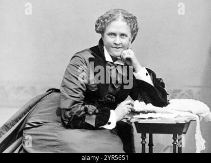 HELEN HUNT JACKSON (1830–1885) US-amerikanische Dichterin und politische Aktivistin. Stockfoto