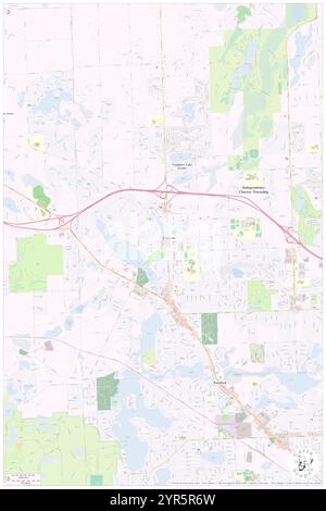 City of the Village of Clarkston, Oakland County, USA, USA, Michigan, n 42 44' 3'', S 83 25' 14'', Karte, Cartascapes Map, veröffentlicht 2024. Erkunden Sie Cartascapes, eine Karte, die die vielfältigen Landschaften, Kulturen und Ökosysteme der Erde enthüllt. Reisen Sie durch Zeit und Raum und entdecken Sie die Verflechtungen der Vergangenheit, Gegenwart und Zukunft unseres Planeten. Stockfoto