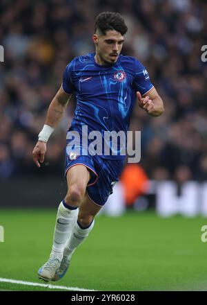 London, Großbritannien. Dezember 2024. Pedro Neto von Chelsea während des Premier League-Spiels in Stamford Bridge, London. Der Bildnachweis sollte lauten: Paul Terry/Sportimage Credit: Sportimage Ltd/Alamy Live News Stockfoto