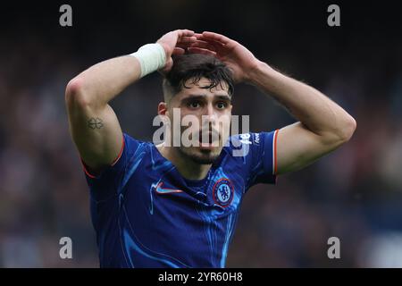 London, Großbritannien. Dezember 2024. Pedro Neto von Chelsea während des Premier League-Spiels in Stamford Bridge, London. Der Bildnachweis sollte lauten: Paul Terry/Sportimage Credit: Sportimage Ltd/Alamy Live News Stockfoto