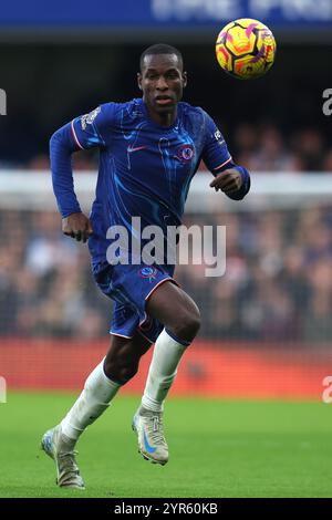 London, Großbritannien. Dezember 2024. Nicolas Jackson aus Chelsea während des Premier League-Spiels in Stamford Bridge, London. Der Bildnachweis sollte lauten: Paul Terry/Sportimage Credit: Sportimage Ltd/Alamy Live News Stockfoto