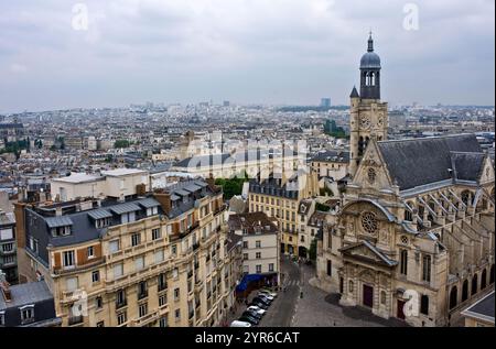 Die Schönheit von Paris, Frankreich und seine historische Architektur Stockfoto