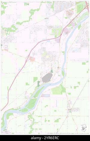 Waterville, Lucas County, USA, USA, Ohio, n 41 30' 3'', S 83 44' 3'', MAP, Cartascapes Map, veröffentlicht 2024. Erkunden Sie Cartascapes, eine Karte, die die vielfältigen Landschaften, Kulturen und Ökosysteme der Erde enthüllt. Reisen Sie durch Zeit und Raum und entdecken Sie die Verflechtungen der Vergangenheit, Gegenwart und Zukunft unseres Planeten. Stockfoto