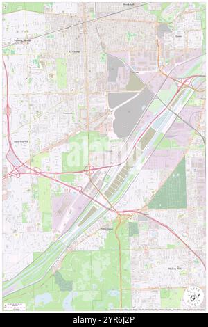 Village of Hodgkins, Cook County, USA, USA, Illinois, n 41 46' 0'', S 87 51' 36'', Karte, Cartascapes Map, veröffentlicht 2024. Erkunden Sie Cartascapes, eine Karte, die die vielfältigen Landschaften, Kulturen und Ökosysteme der Erde enthüllt. Reisen Sie durch Zeit und Raum und entdecken Sie die Verflechtungen der Vergangenheit, Gegenwart und Zukunft unseres Planeten. Stockfoto