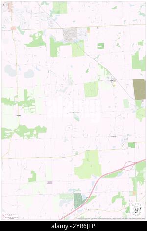 Township of Salem, Washtenaw County, USA, Vereinigte Staaten, Michigan, n 42 23' 25'', S 83 36' 23'', Karte, Cartascapes Map, veröffentlicht 2024. Erkunden Sie Cartascapes, eine Karte, die die vielfältigen Landschaften, Kulturen und Ökosysteme der Erde enthüllt. Reisen Sie durch Zeit und Raum und entdecken Sie die Verflechtungen der Vergangenheit, Gegenwart und Zukunft unseres Planeten. Stockfoto