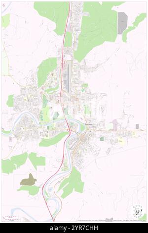 Stadt Roseburg, Douglas County, USA, USA, Oregon, n 43 13' 22'', S 123 21' 7'', Karte, Cartascapes Map, veröffentlicht 2024. Erkunden Sie Cartascapes, eine Karte, die die vielfältigen Landschaften, Kulturen und Ökosysteme der Erde enthüllt. Reisen Sie durch Zeit und Raum und entdecken Sie die Verflechtungen der Vergangenheit, Gegenwart und Zukunft unseres Planeten. Stockfoto