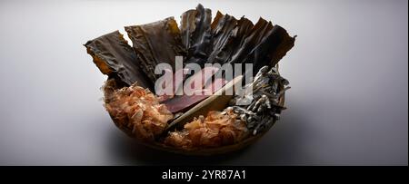 Stockbild der Dashi-Suppe Stockfoto