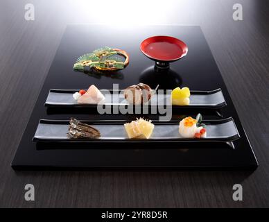 Osechi mit Wasabi-Geschmack Stockfoto