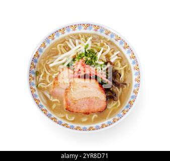 Tonkotsu Ramen Ramen Japanische Nudeln Stockfoto