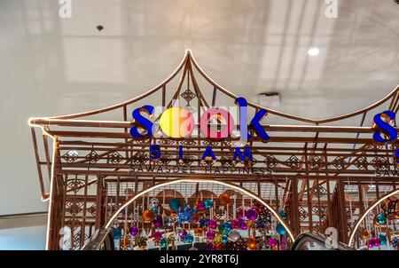 Einkaufsmöglichkeiten in Sook Siam Stockfoto