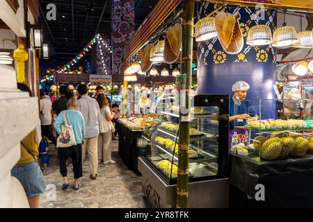 Einkaufsmöglichkeiten in Sook Siam Stockfoto