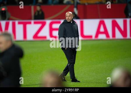 Nationaltrainer Andrea SONCIN ITA Fussball Laenderspiel der Frauen, Deutschland GER - Italien ITA 1-2, am 02.12.2024 in Bochum/Deutschland. *** Nationaltrainer Andrea SONCIN ITA Fußballnationalspiel der Frauen, Deutschland GER Italien ITA 1 2, am 02 12 2024 in Bochum Deutschland Stockfoto