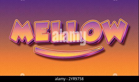 3D-Texteffekt für bearbeitbaren Vektorstil Stock Vektor