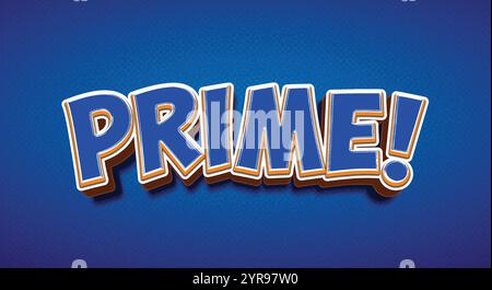 3D-Texteffekt für bearbeitbaren Vektorstil Stock Vektor