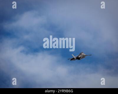 F35 wird während des Seafair-Wochenendes in Seattle 2024 gezeigt Stockfoto