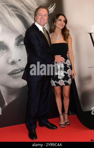 Corrado Pesci und Veronica Pesci bei der Preisverleihung Premio Virna Lisi 2024 im Teatro dell’Opera di Roma. Rom, 02.12.2024 Stockfoto